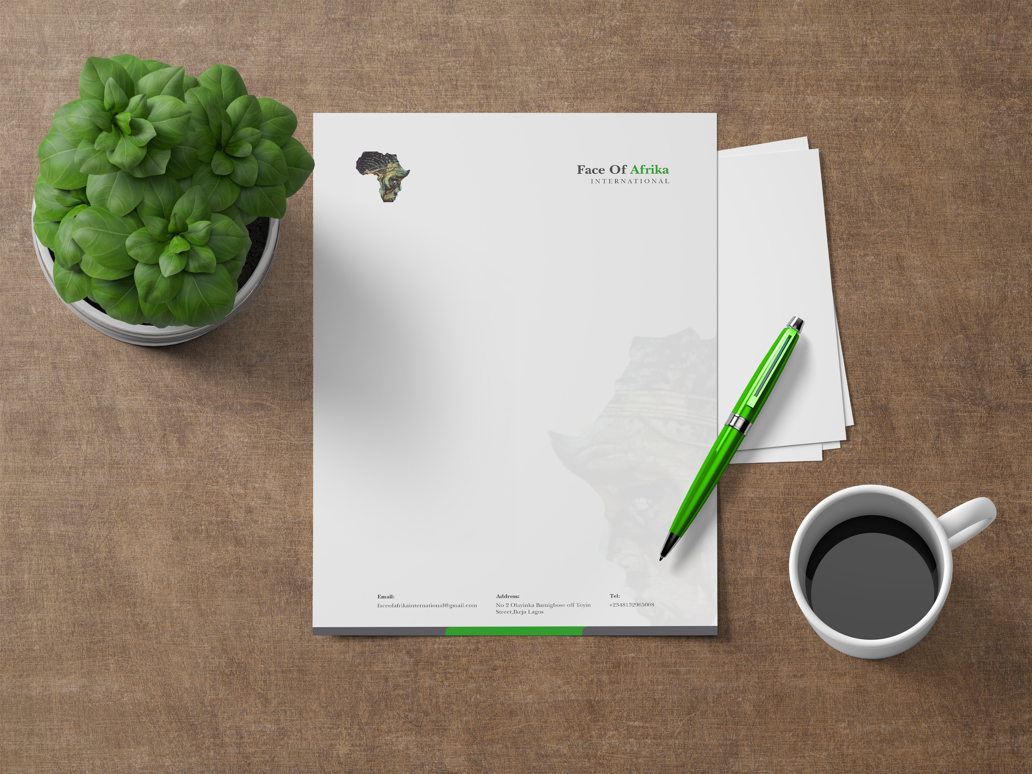 foa letterhead in Lagos Nigeria